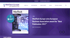 Desktop Screenshot of medtecheurope.org